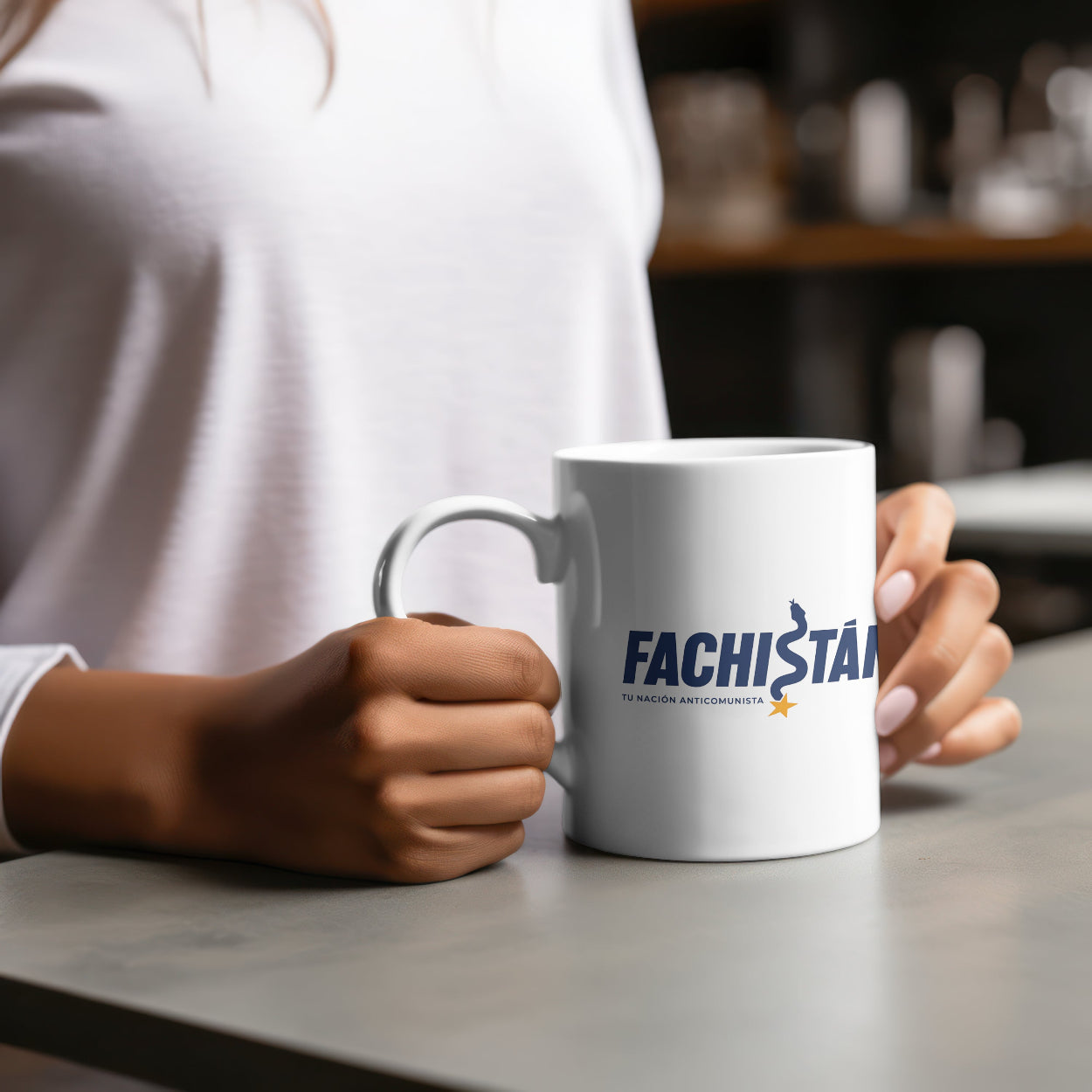 Taza personalizada “Propiedad de…” – Ideal para regalo