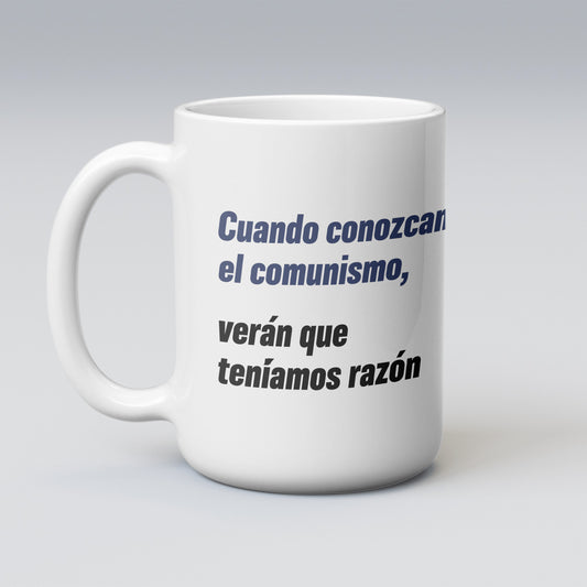 Tazón “Cuando conozcan el comunismo”