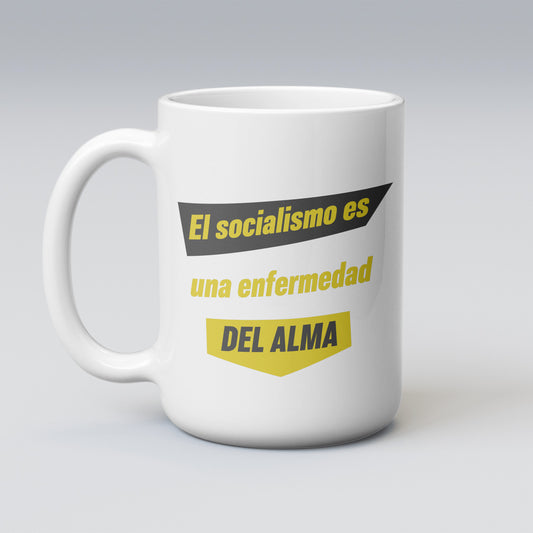 Tazón “El socialismo es una enfermedad del alma”