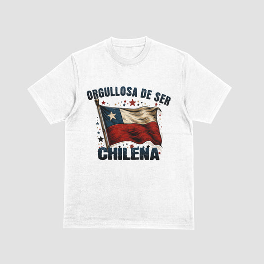 Polera “Orgullos@ de ser Chileno/a” – Bandera de Chile
